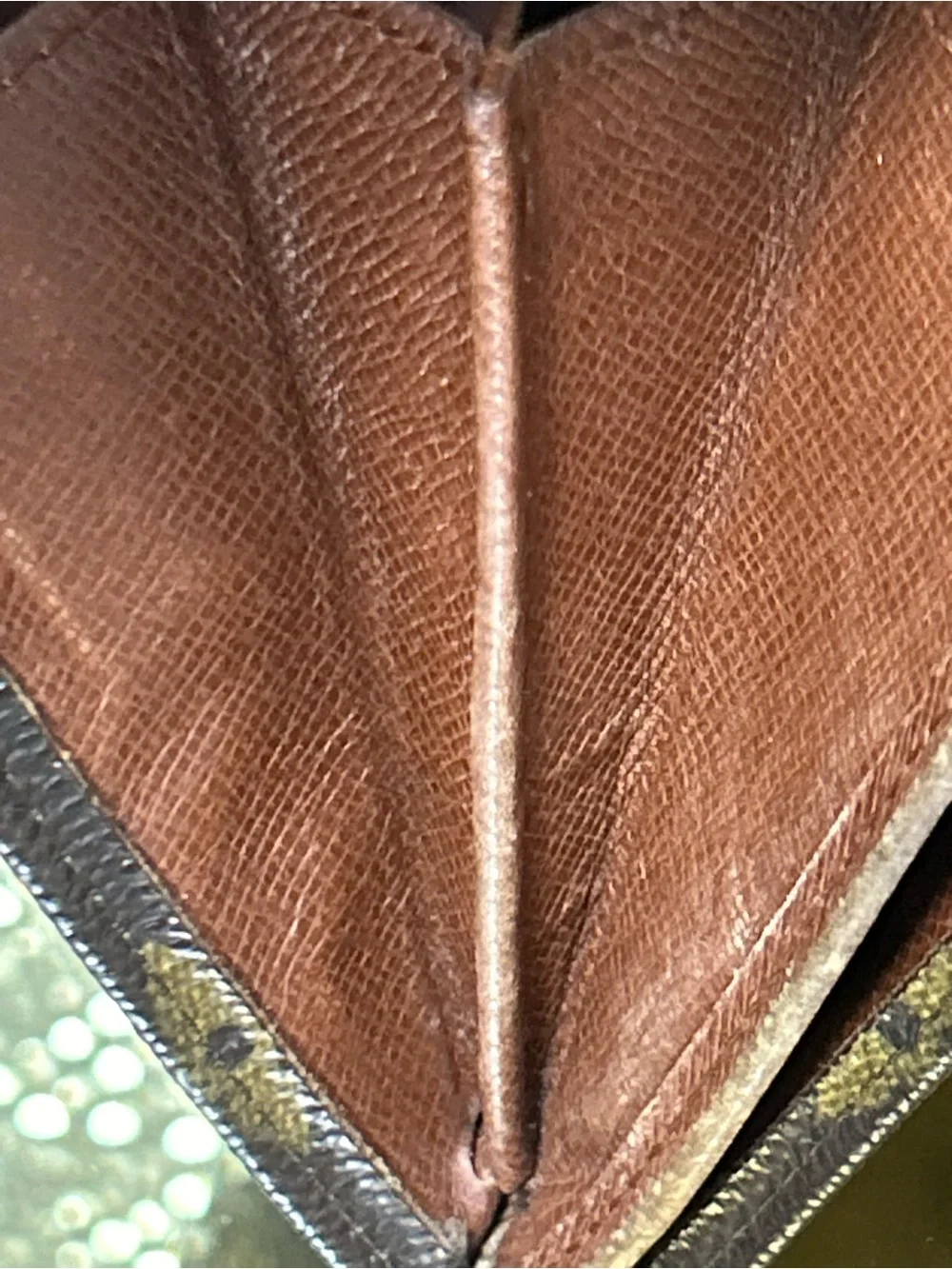 Louis Vuitton Monogram Envelope Wallet in Brown and Gold